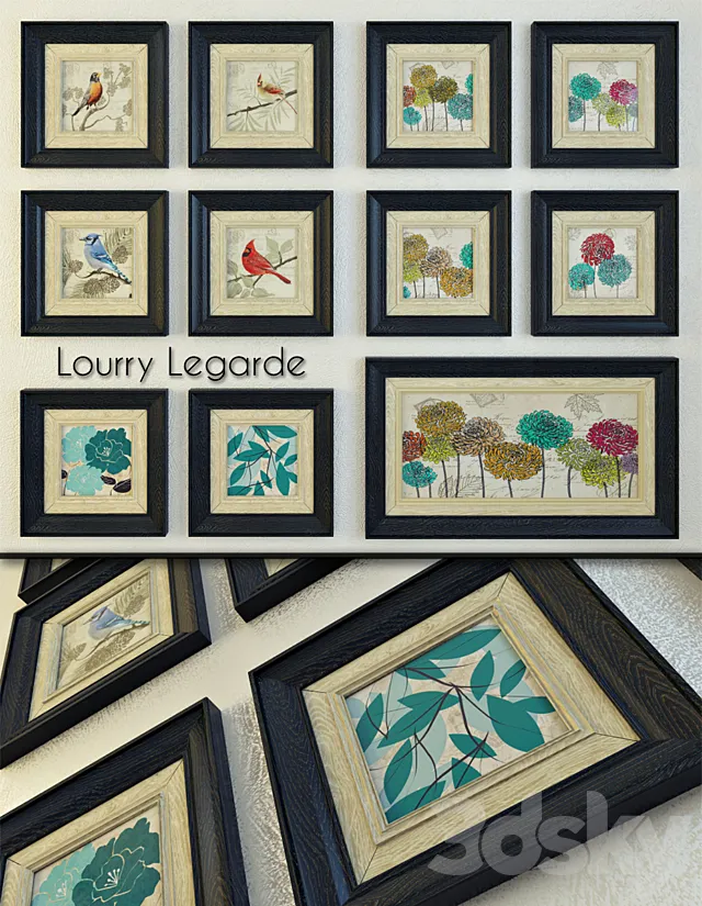 Lourry Legarde 3D Model