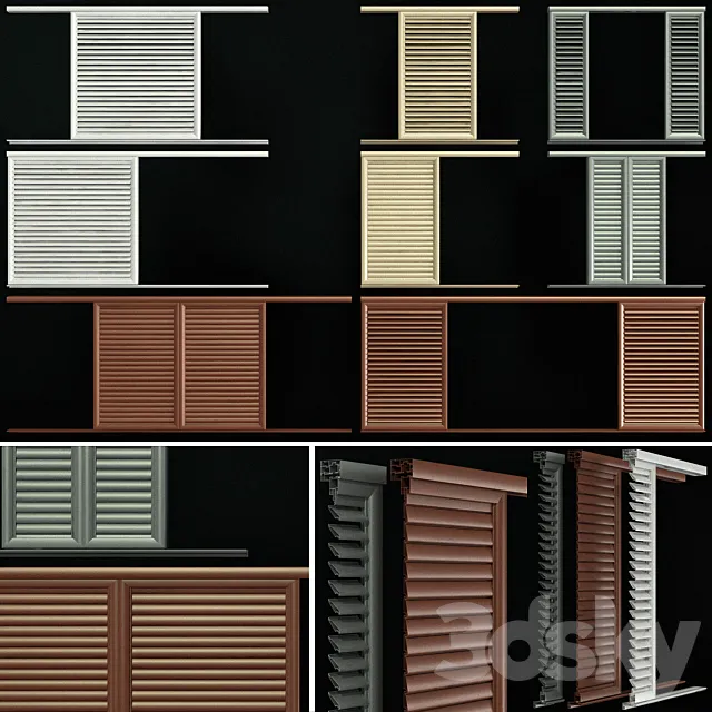 Louvre screens for windows and doors Free Download