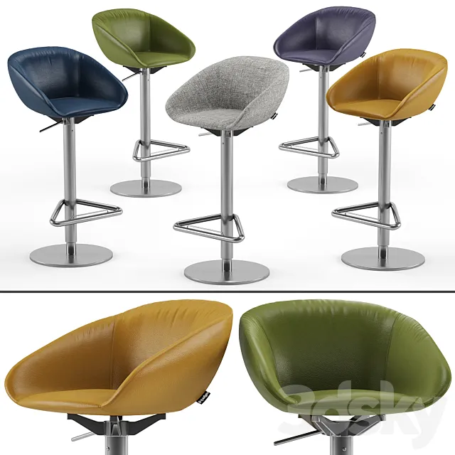 Love barstool cs1891 - Calligaris 3D Model