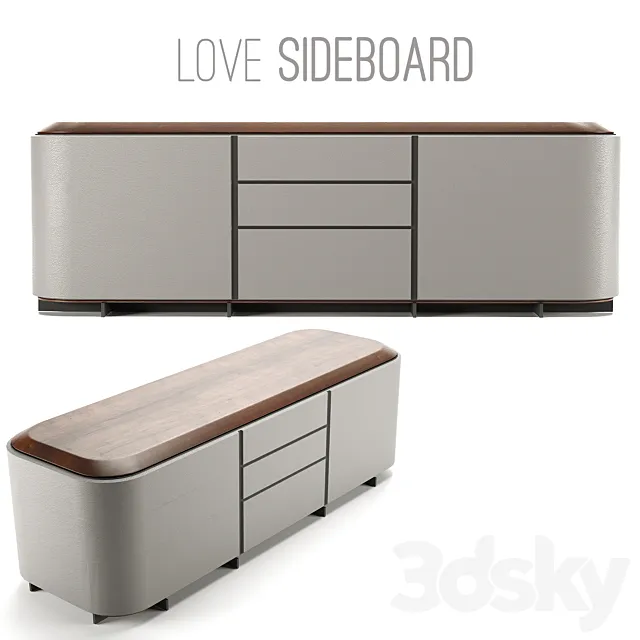 Love sideboard 3DModel
