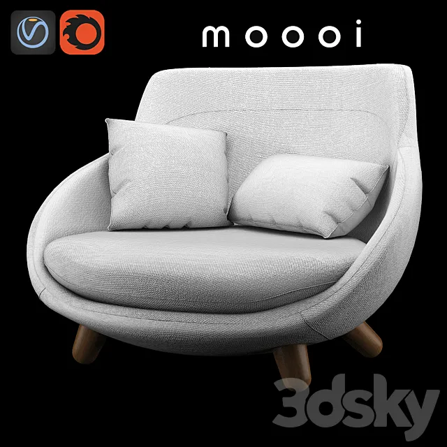 Love Sofa High Back 3D Model
