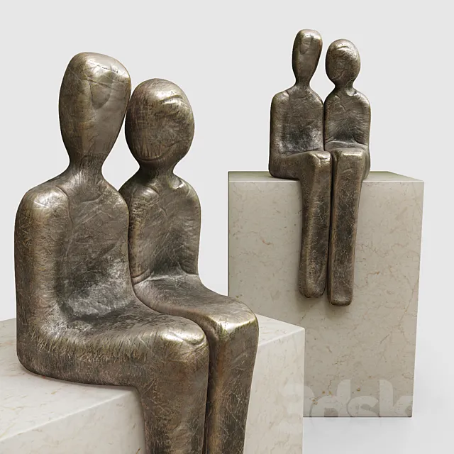 Lovers figurine 3DModel