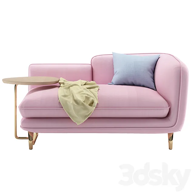 Loveseat homary 3D Model