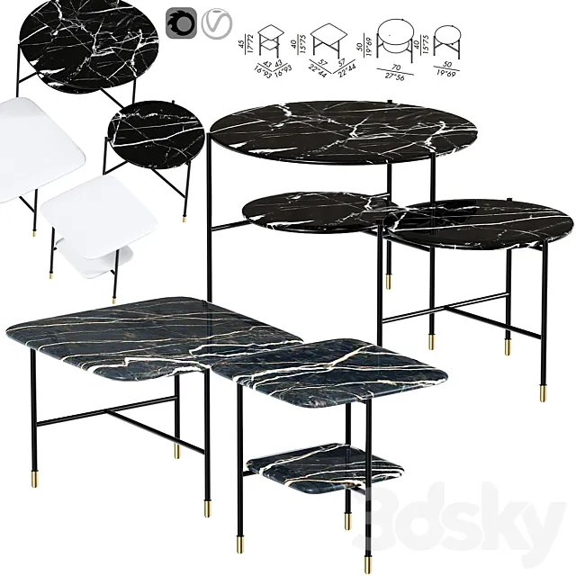 Low adrian tables set Free Download