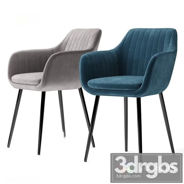 lozanna Deep Chair 3D Model Free