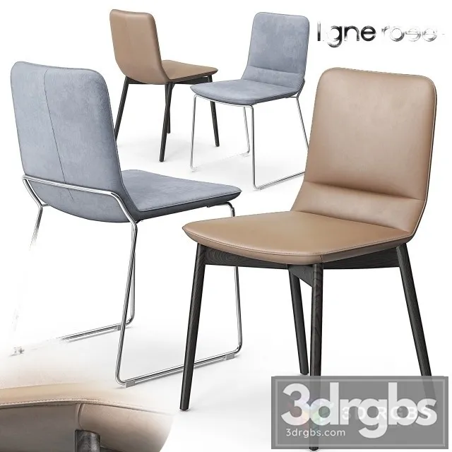 LR Bend Chair 3D Model Free