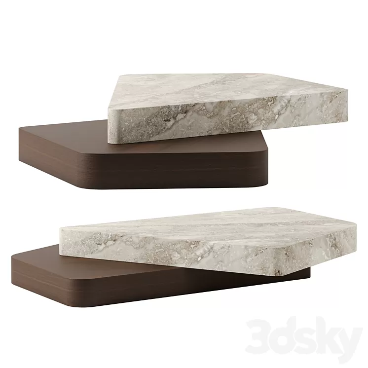 LS 25 Coffee Table by Luca Stefano Design 3D Model