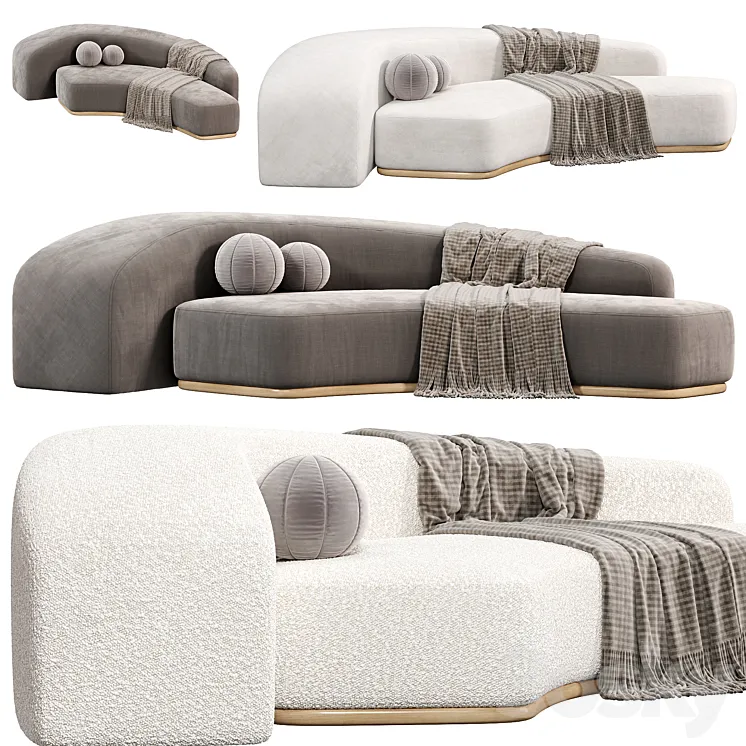 LS28B DAYBED Sofa By LUCA STEFANO sofas 3D Model Free