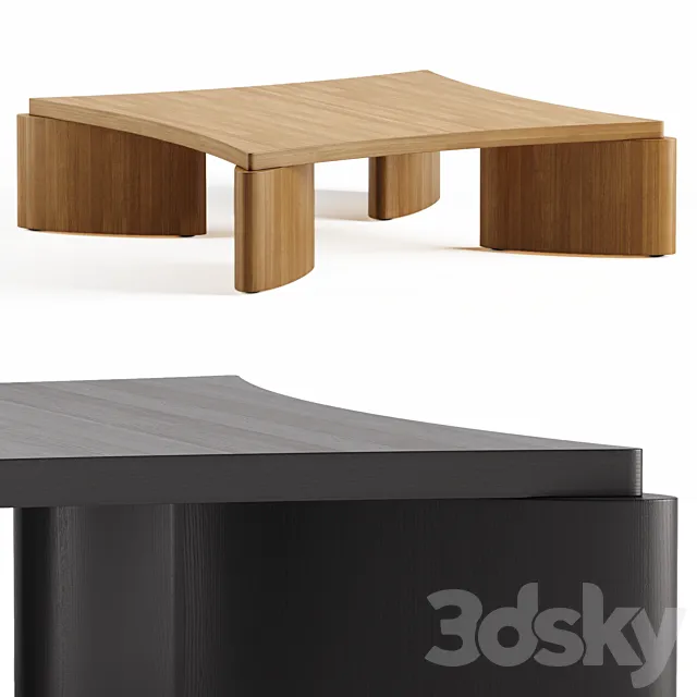 Lu Coffee Table - Lulu and Georgia 3D Model