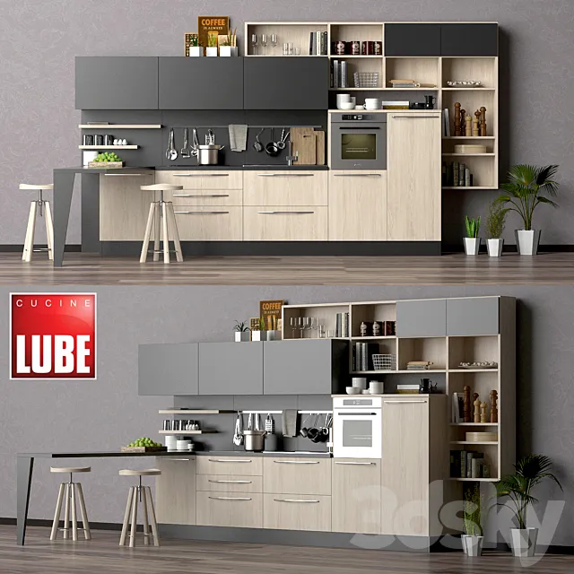 LUBE_CUCINE kitchen 3DModel