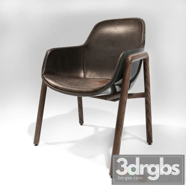 Luca Nichetto Stella Armchair 3D Model Free