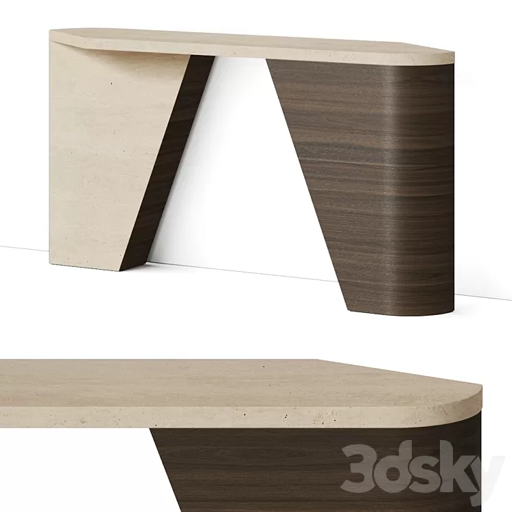 Luca Stefano Ls24 Console Table 3D Model