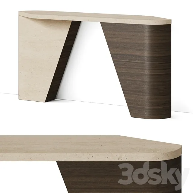 Luca Stefano Ls24 Console Table 3DModel
