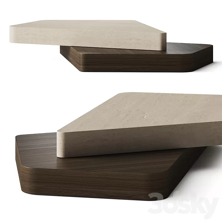 Luca Stefano Ls25 Coffee Table 3D Model