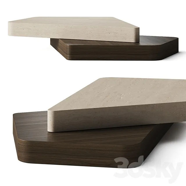 Luca Stefano Ls25 Coffee Table 3DModel