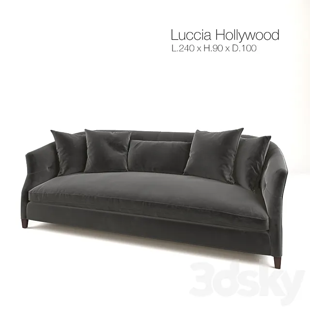Luccia Hollywood 3D Model