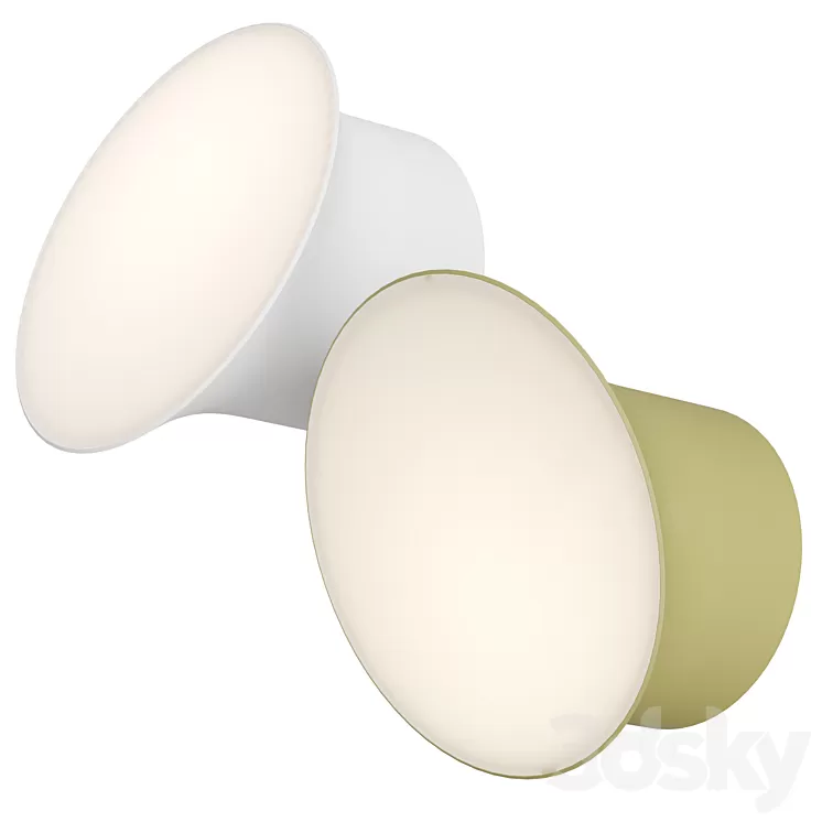LUCEPLAN ECRAN IN OUT | Wall Light 3D Model