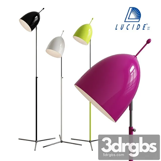 Lucide Cri Floor Lamp 3D Model Free