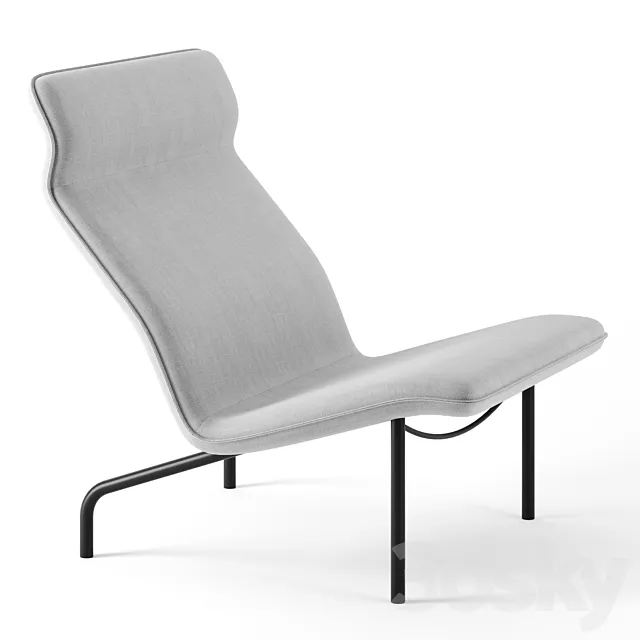 Lucio Lounge Chair by Established and Sons 3DModel