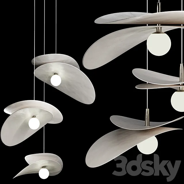Luciole Ceramic Pendant Light by La Vie Free Download