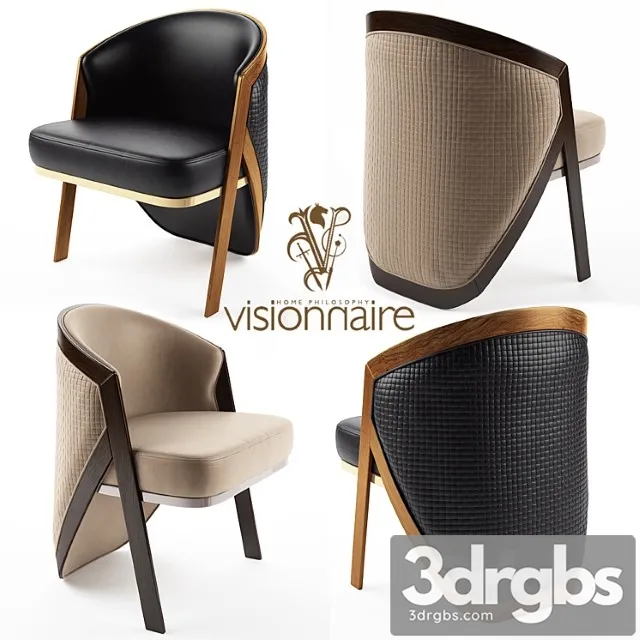 Lucky chair - visionnaire home philosophy 2 3D Model Free