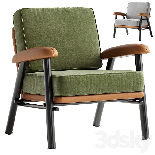 Ludwig arm chair 3D Model