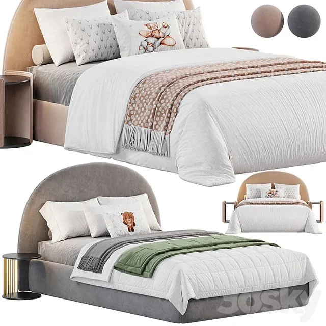 Luigi bed by Sensorsleep 3D Model