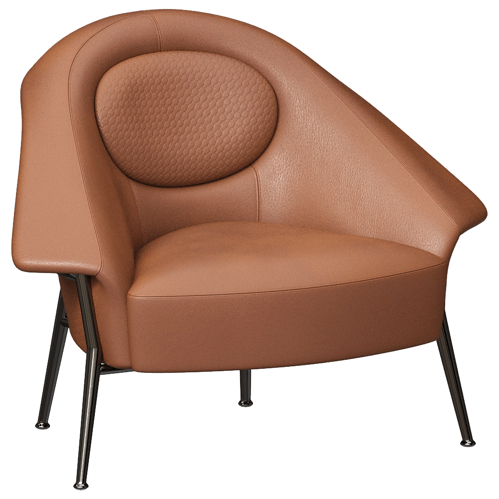 Luigi Volpi - Armchair Holly LV-22004 3D Model