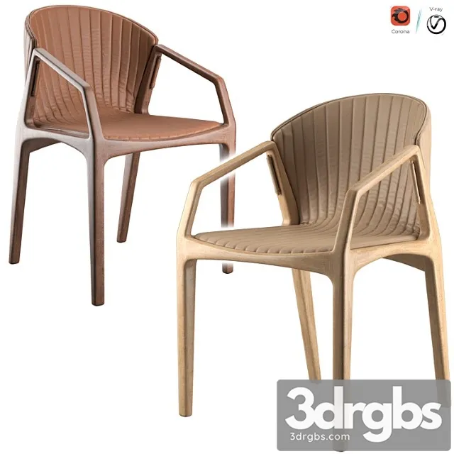 Luisa Armchair By Estudiobola 3D Model Free