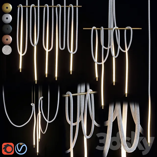 luke lamp tracer swag 3D Model