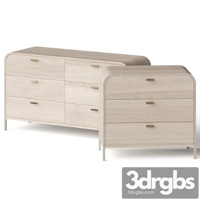 Lulu And Georgia Brooke Dresser Sideboard 3D Model Free