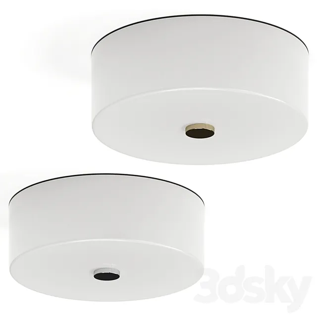 Lulu and Georgia Cher Flush Mount Light Ceiling Lamp 3D Model