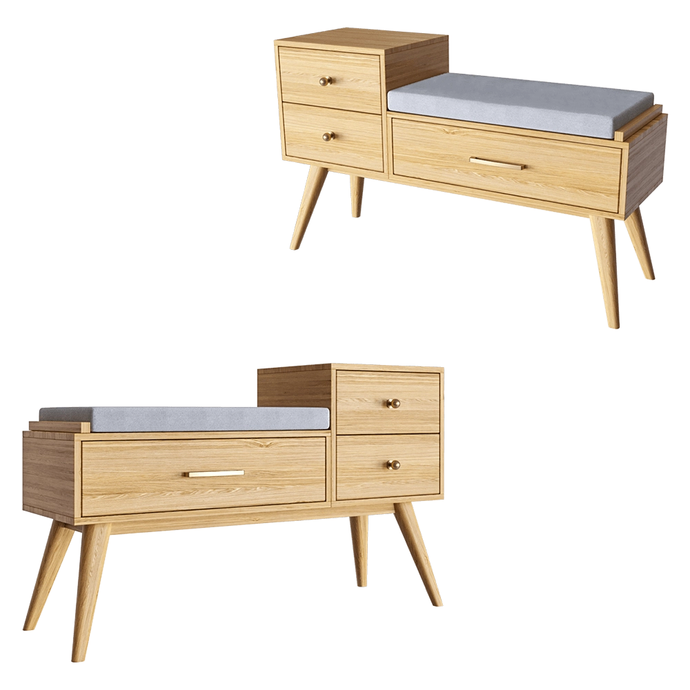 lulu'space - Banquette Gera 3D Model