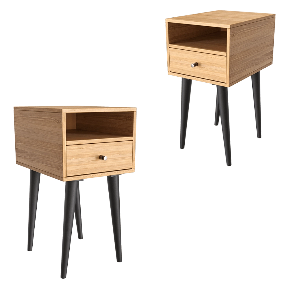 lulu'space - Bedside table Mini 3D Model