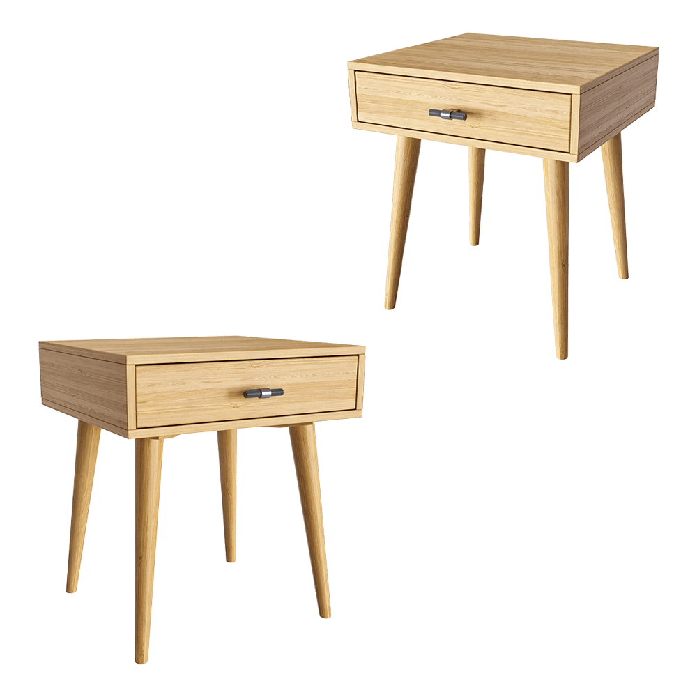 lulu'space - Bedside table Scandinavia new 3D Model