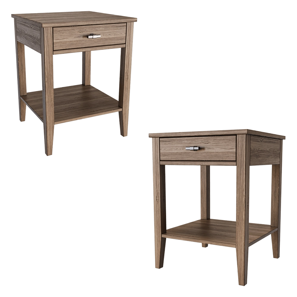 lulu'space - Bedside table Ustas stand 3D Model