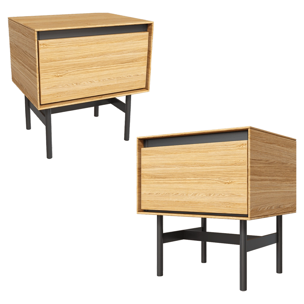 lulu'space - Bedside table Vesta stand 3D Model