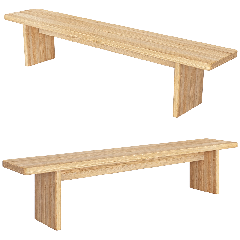 lulu'space - Bench Amalfi 3D Model