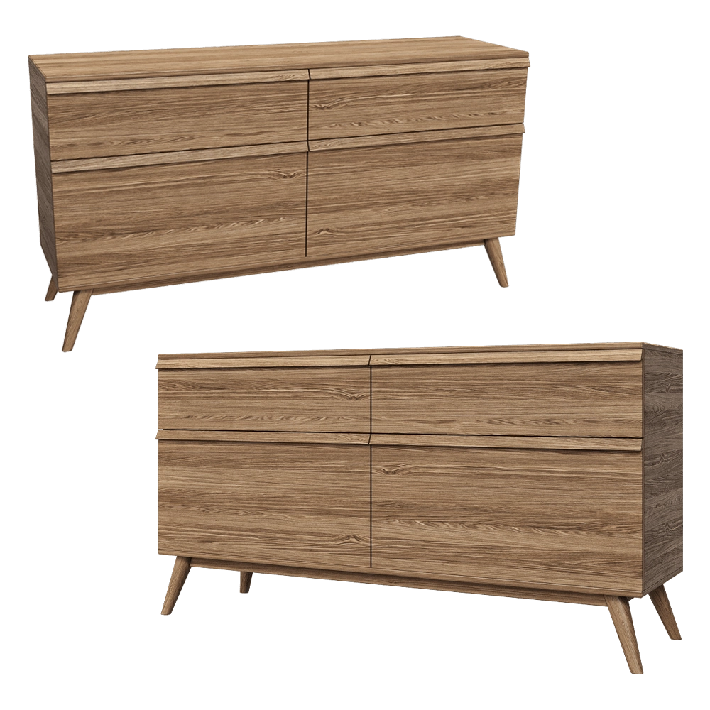 lulu'space - Chest of drawers Lina 1 3D Model