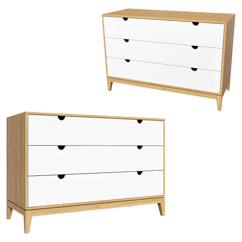 lulu'space - Chest of drawers Scandinavia 3D Model