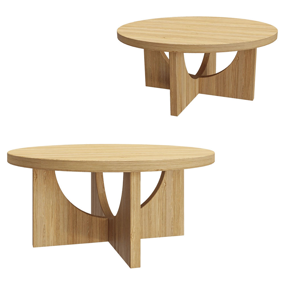 lulu'space - Coffee table Arch 3D Model