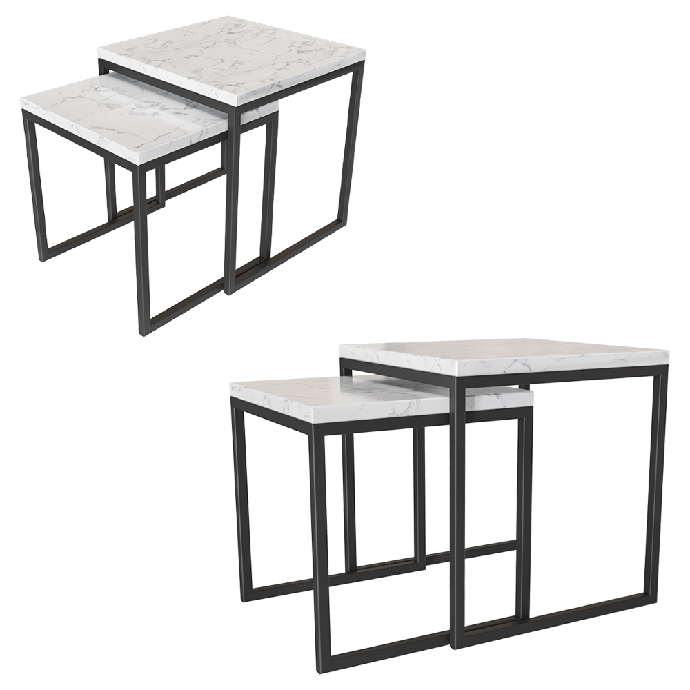 lulu'space - Coffee table Duos 3D Model