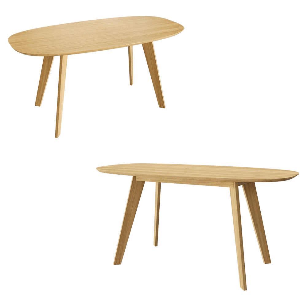 lulu'space - Dining table Tinto 3D Model