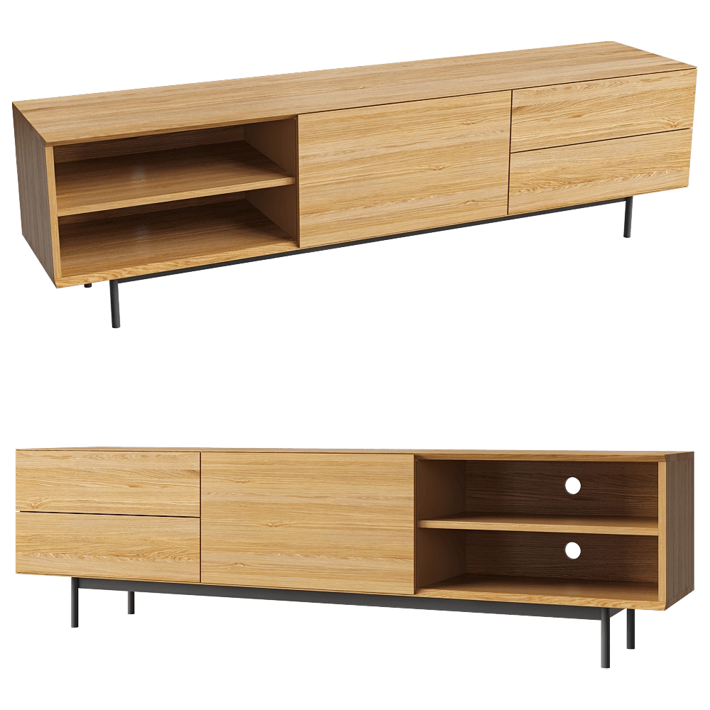 lulu'space - TV stand Cube TV2 3D Model