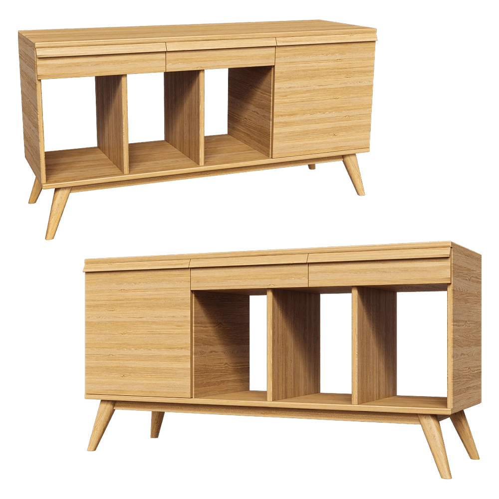 lulu'space - TV stand Lina Vinyl 3D Model