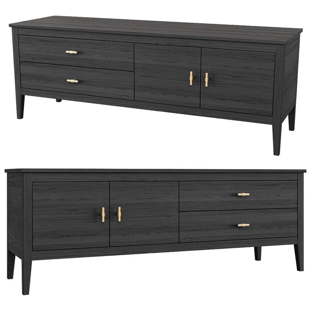 lulu'space - TV stand Ustas TV1 3D Model