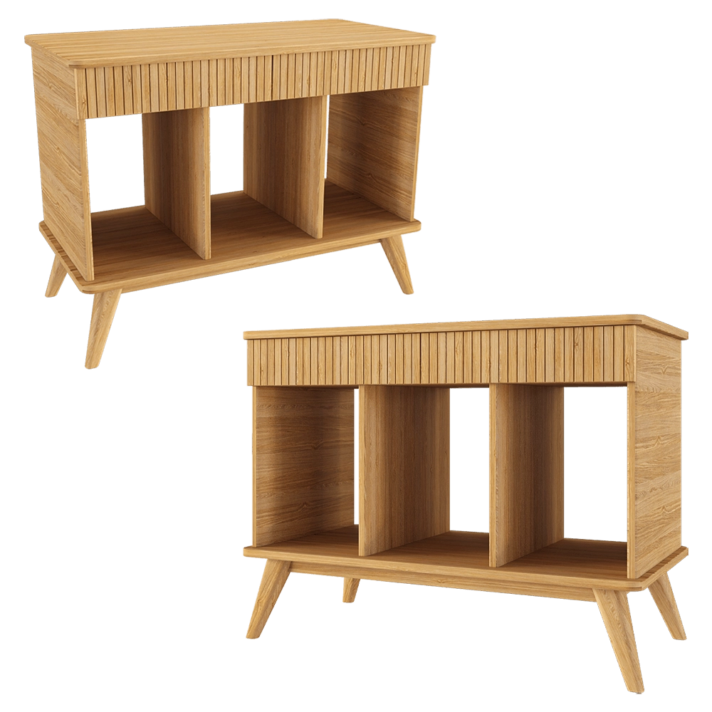 lulu'space - TV stand Viva Vinyl mini 3D Model