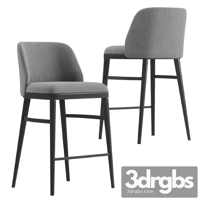 Lum bar stool 2 3D Model Download