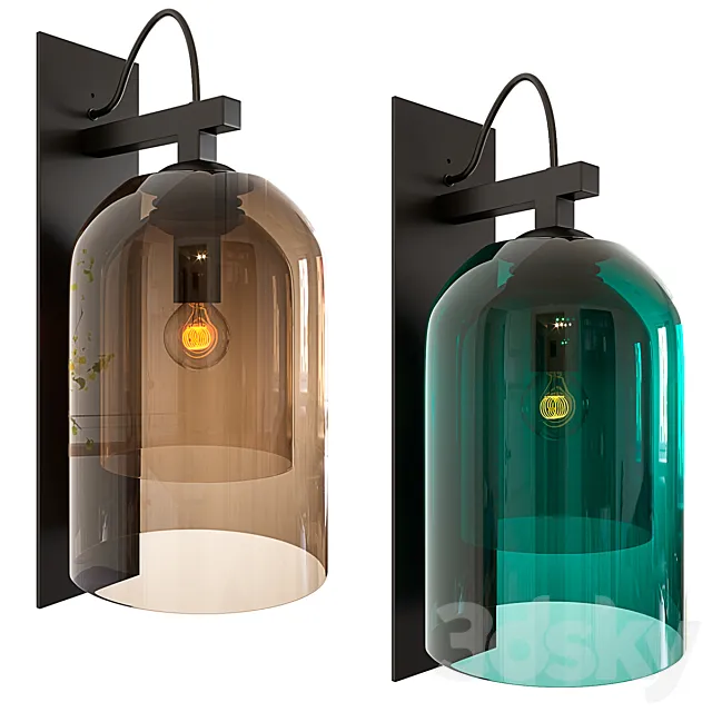LUMI COLLECTION LARGE WALL SCONCE Free Download