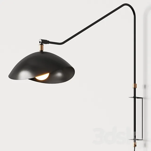 Luminaire Authentik Coquelicot Wall Lamp 3DModel
